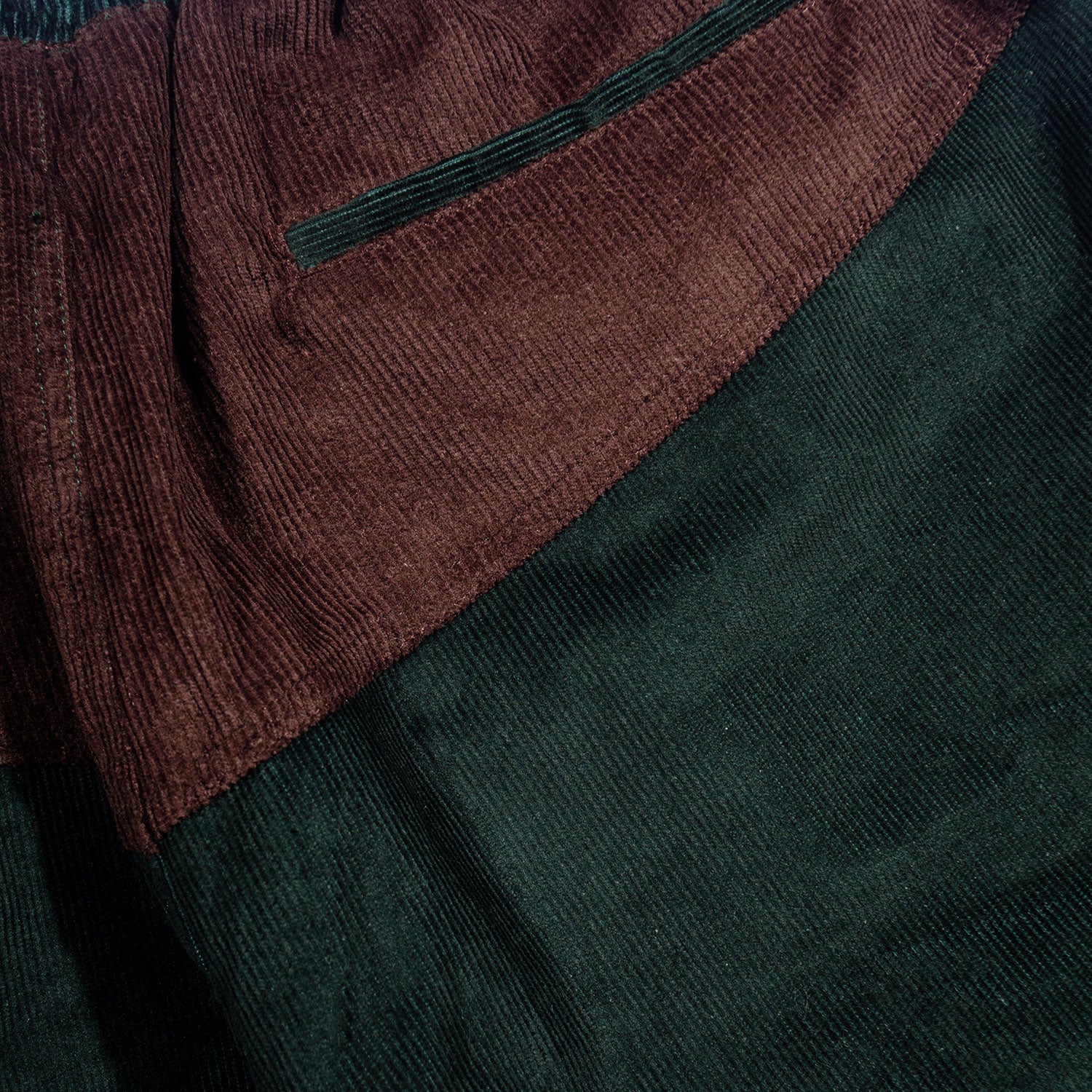 Cultist Green Brown - Shorts